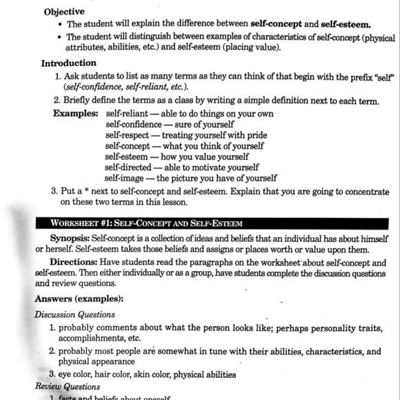 Self-Esteem Activities Book for Students - Picture 8 of 11